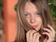 DustyPorn presents: Short pink skirt on a sweet small tits teen