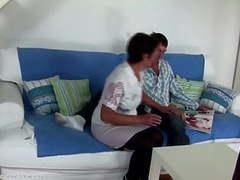 DustyPorn presents: Taboo home story not mom gets creampie from not her son