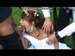 DustyPorn presents: The groom the bride fucked hard in the woods