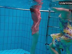 DustyPorn presents: Bubarek and birtakik enjoy eachother in the pool