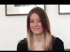 DustyPorn presents: A pretty hungarian girl with tight fit body does a casting