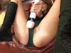 DustyPorn presents: Helga squirts through her panties and masturbates