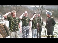DustyPorn presents: Military girl gets fucked by her team