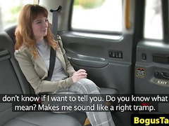 DustyPorn presents: Busty redhead taxi cutie assfucked by driver