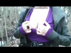 DustyPorn presents: Public pick up fuck in the forest