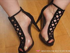 DustyPorn presents: Foot fetish - french woman shoes on vends-ta-culotte