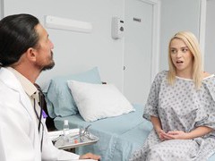 DustyPorn presents: Incredible anal exam for gorgeous blonde patient madison summers