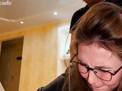 DustyPorn presents: The stepson took advantage of the situation and filled his stepmother's pussy with thick sperm