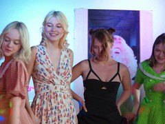 DustyPorn presents: Group lesbian pussy licking with naughty nadezhda and nika