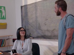 DustyPorn presents: Kinky math tutor jasmine jae loves giving head and having sex