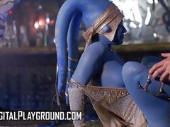 DustyPorn presents: Aria alexander does a test on alessa savage & when she passes eva lovia celebrates by doing an orgy - digitalplayground