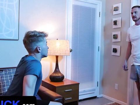 DustyPorn presents: Giving step daddy his virginity for step-father's day - brody kayman & zacc andrews - familydick