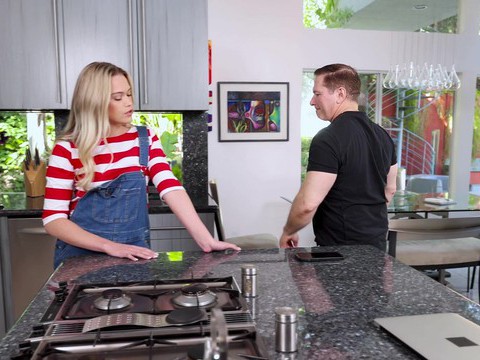DustyPorn presents: Fucking in the living room with shaved blonde cutie jackie hoff
