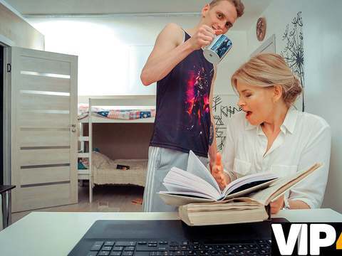 DustyPorn presents: Tutor4k. dude uses dirty ideas and finally fucks sexy literature teacher