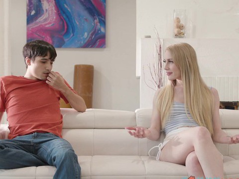 DustyPorn presents: Pale babe emma starletto gets licked and fucked by a lucky roommate