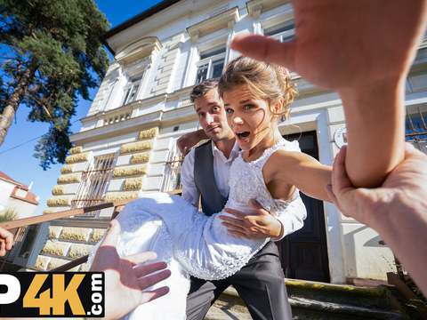 DustyPorn presents: Hunt4k. no wedding until i cum!