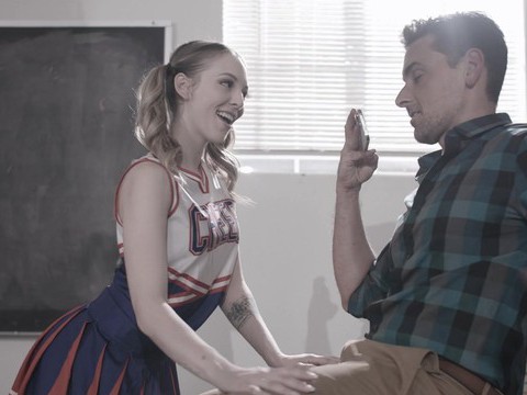 DustyPorn presents: Skinny lily larimar drops her panties to get better grades. hd
