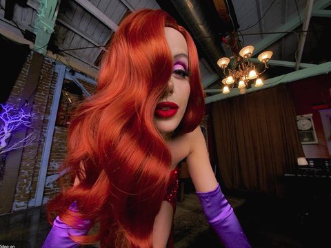 DustyPorn presents: Pov cosplay porn with jessica rabbit in hd porn