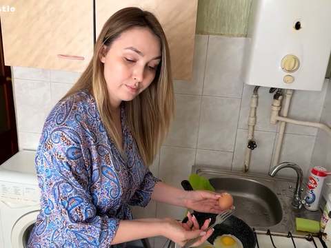 DustyPorn presents: To the surprise of the stepson, the stepmom's pussy turned out to be as narrow as the sex doll's pussy