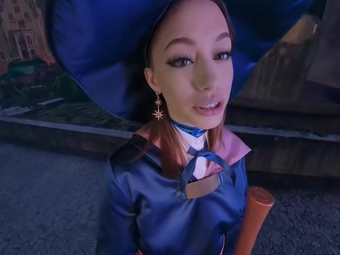DustyPorn presents: Laya rae as akko knows some naughty spells