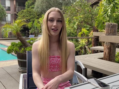 DustyPorn presents: I gave this hot blonde slut emma an overflowing creampie