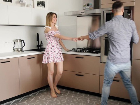 DustyPorn presents: Good looking fanta sie with natural tits getting fucked hard