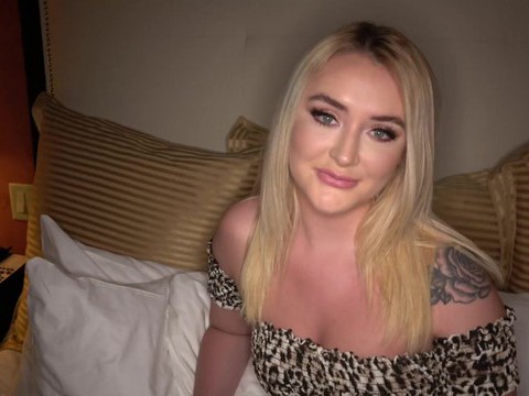 DustyPorn presents: Pov video of small tits blonde chloe marie getting fucked hard