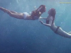 DustyPorn presents: Swimming in the deep blue ocean