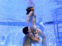 DustyPorn presents: Cute girl sucks cock in the pool
