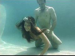 DustyPorn presents: Young chick gets fucked underwater