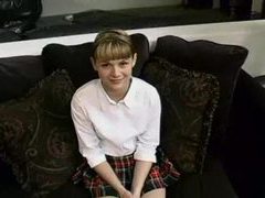 DustyPorn presents: Adorable schoolgirl gives head before sex