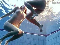 DustyPorn presents: Naked girls swimming erotically underwater