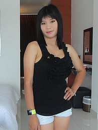 DustyPorn presents: Stunning Thai babe with big puffy tits gets a creampie surprise