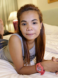 DustyPorn presents: Adorable Thai teen with perfect tits and ass gets drilled by white traveler