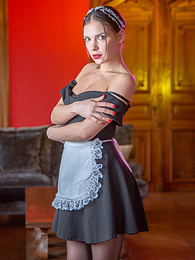 DustyPorn presents: Sexy Maid Henessy betrays Natalie Starr and fucks boyfriend