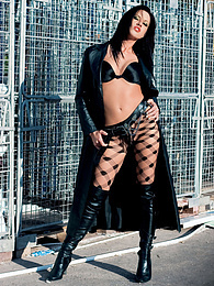 DustyPorn presents: Lollybadcock Has a Horny Photoshoot With Dildos Outdoors