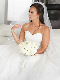 DustyPorn presents: Bootylicious bride Kelsi Monroe screws a handsome officiant on her wedding day